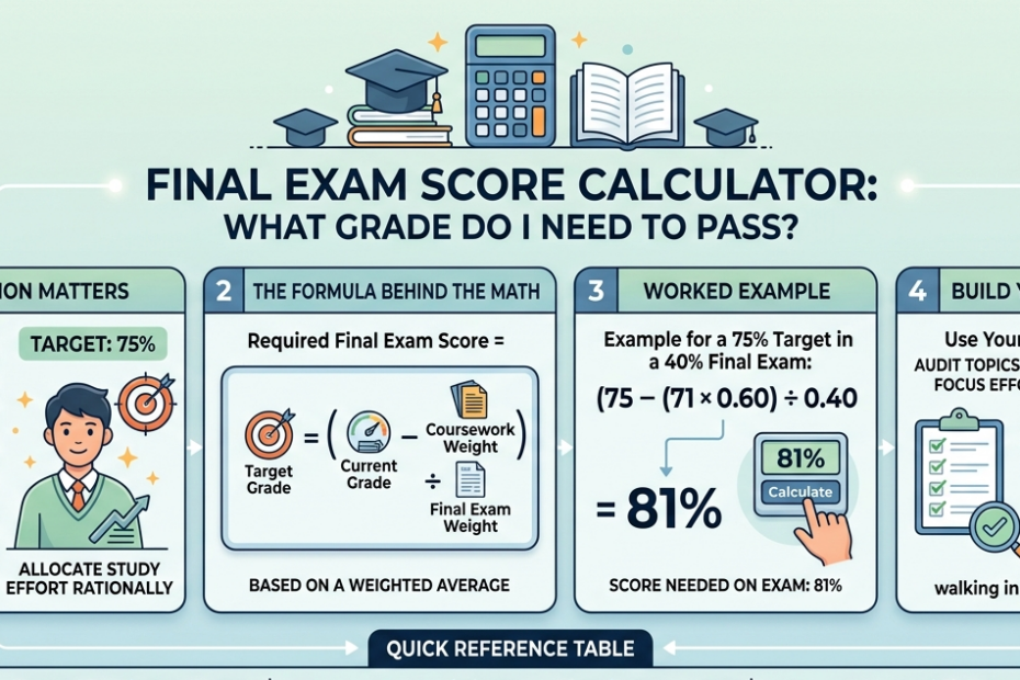 How to Figure Out What You Need on Your Final Exam